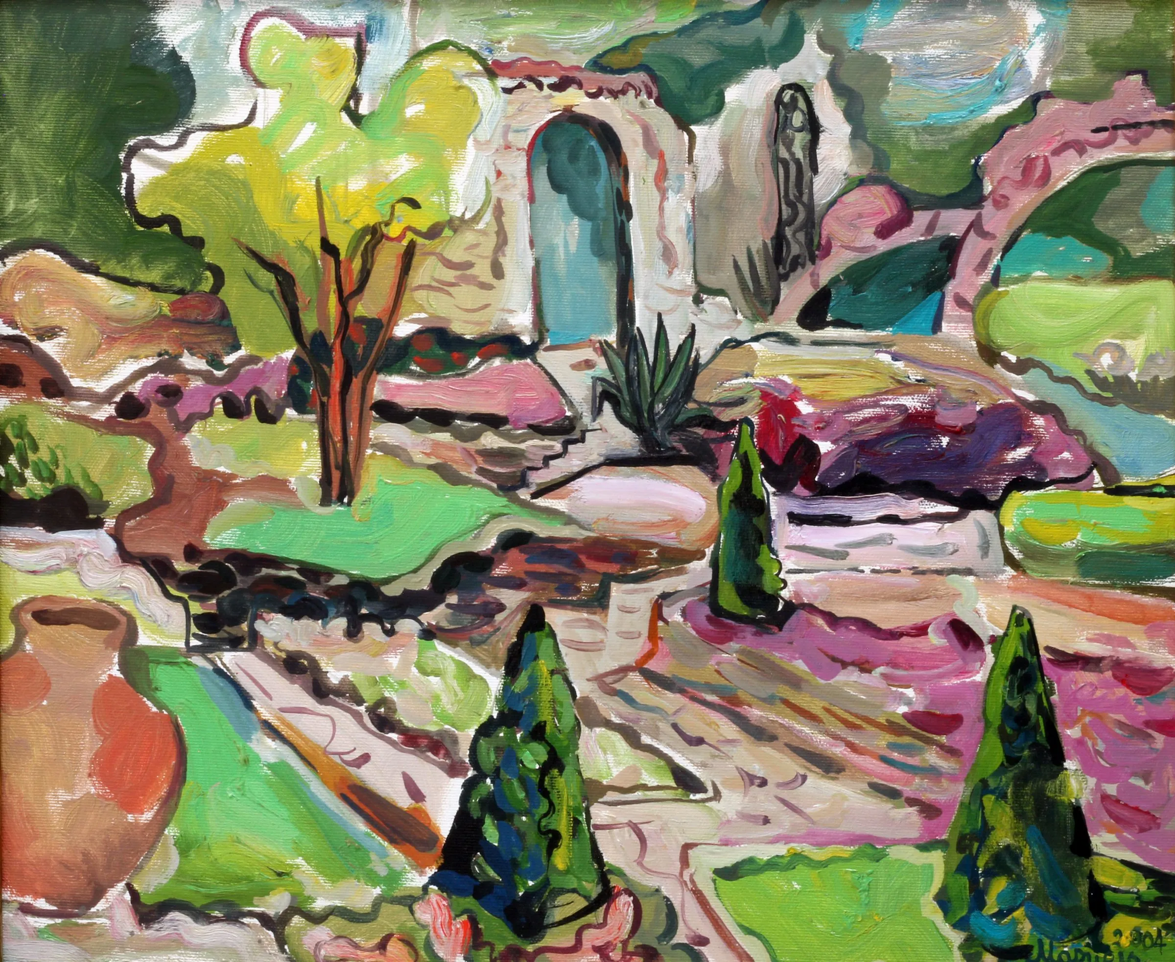 Balchik garden, Prince Nikolai's garden