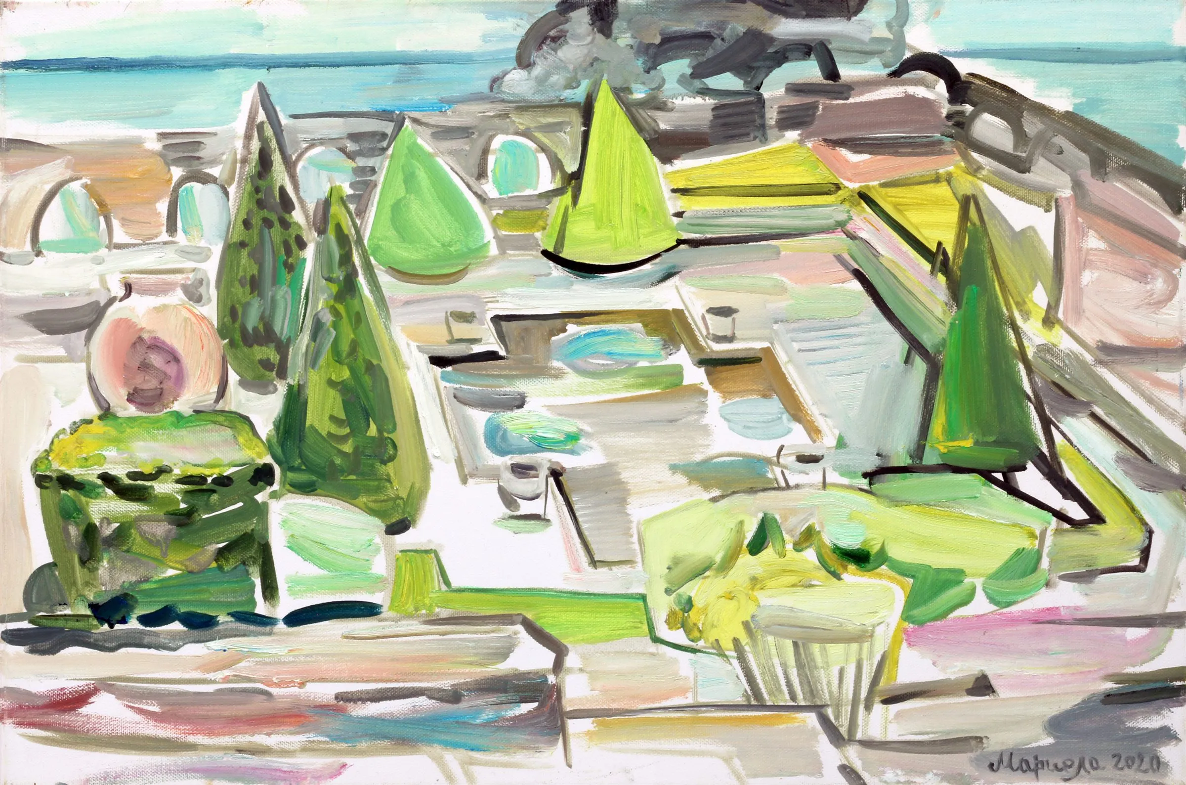Balchik Garden, The Lake with The Lilies