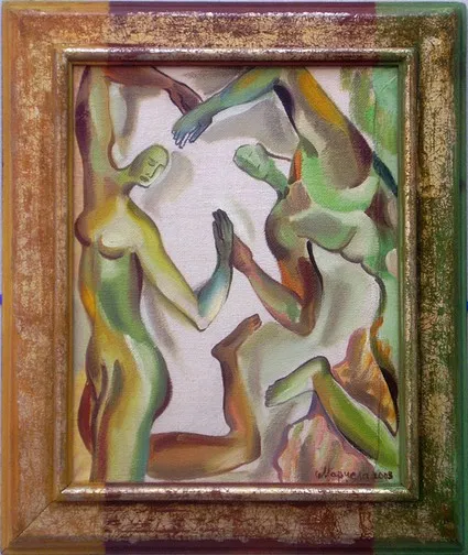 Dancing figures