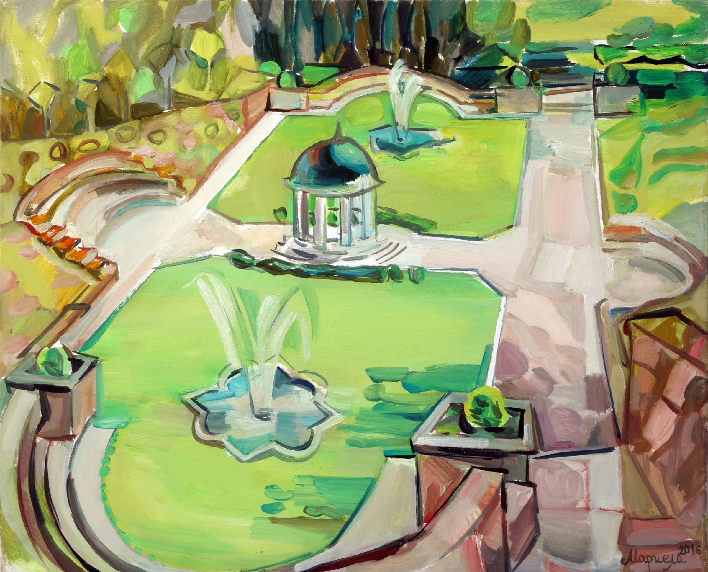 Bankya, The Park with the rotunda
