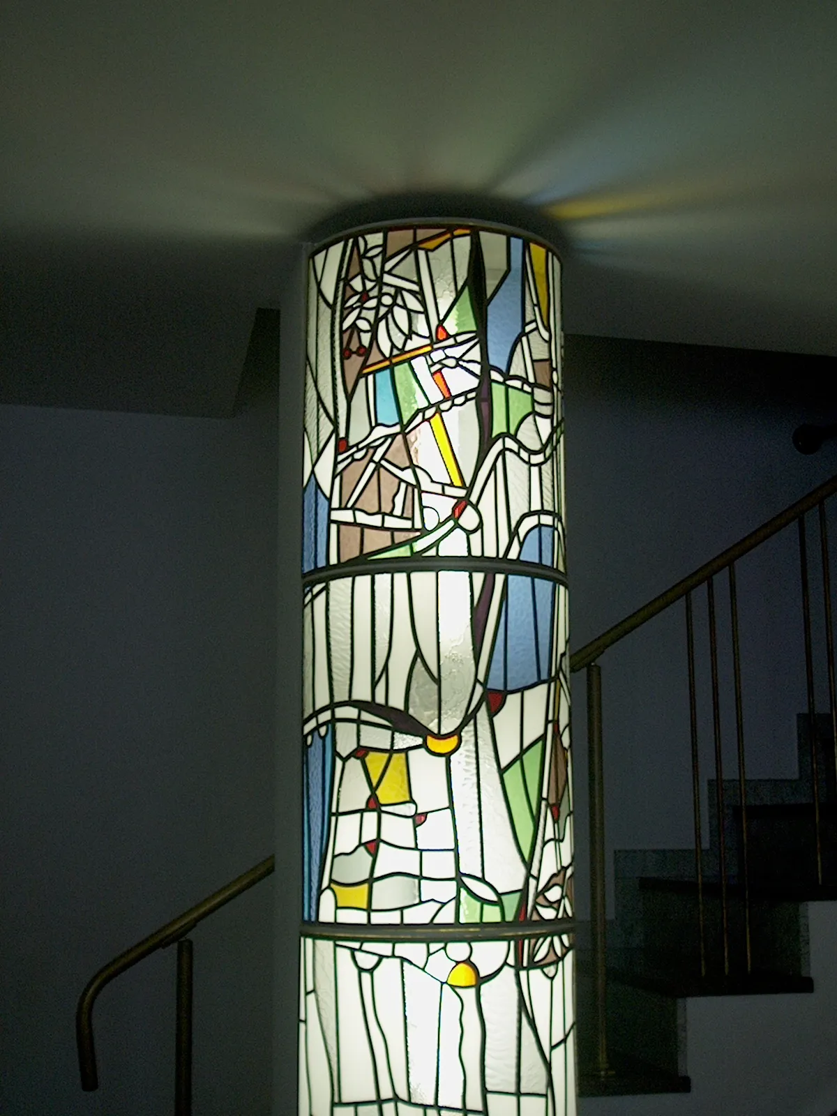 Column detail up - detail – private home